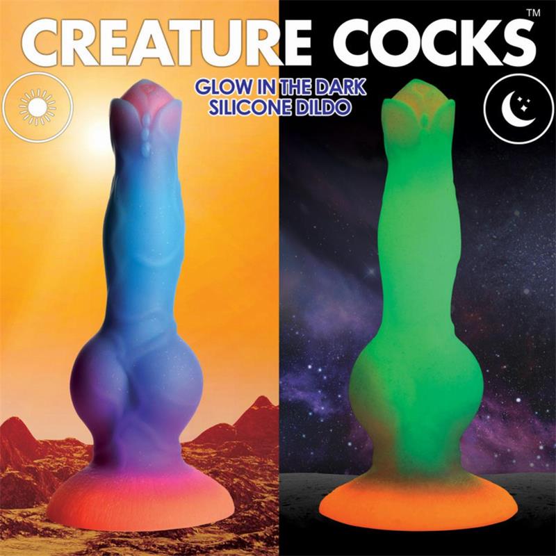 Dildo Alien Brilla en la Oscuridad 85
