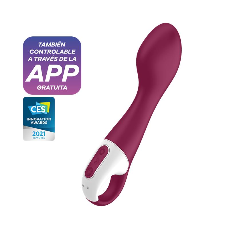 Hot Spot Vibrator mit Wärmefunktion G-Punkt USB