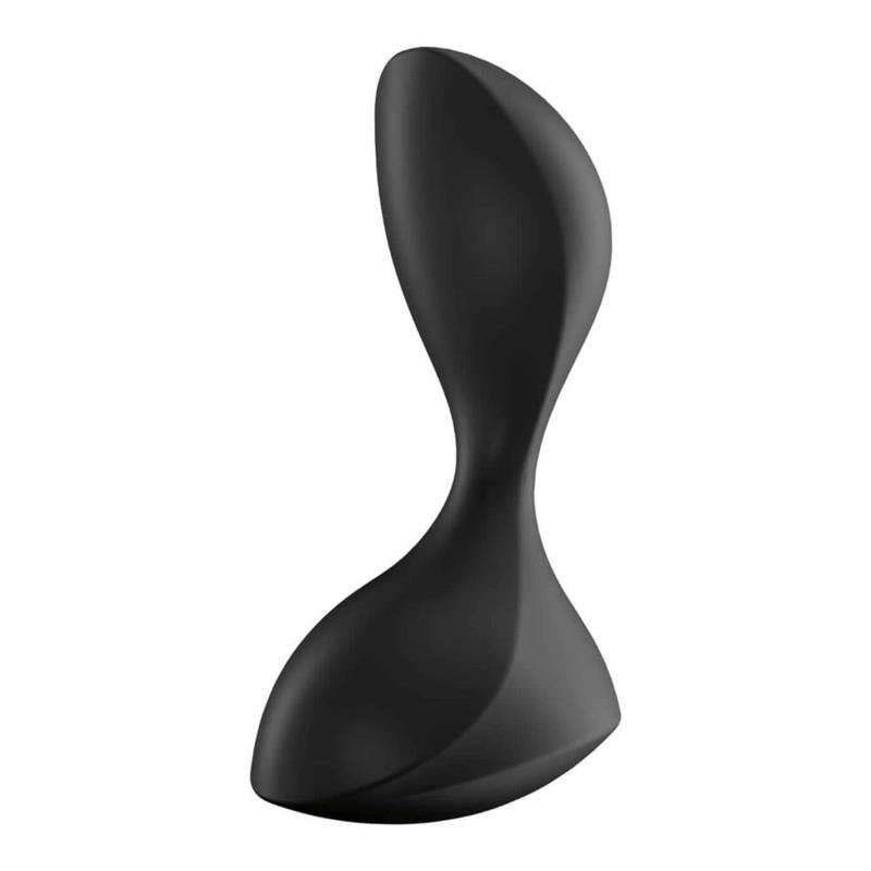 Sweet Seal Vibrating Anal Plug with APP Black