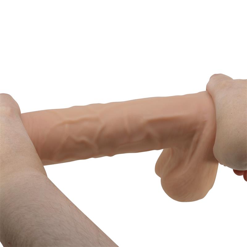 Dildo Realista Piel Deslizante Retractil 26 cm
