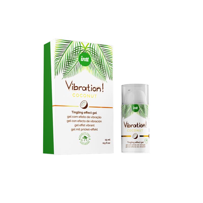 100 % veganer Kokosnuss-Flüssigkeitsvibrator mit Wärmeeffekt, 15 ml