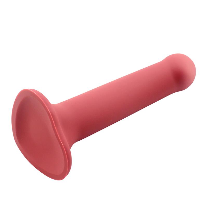 Hüpfdildo Flüssigsilikon Hyperflexibel 6,5 - 16,5 cm Größe S Burgund