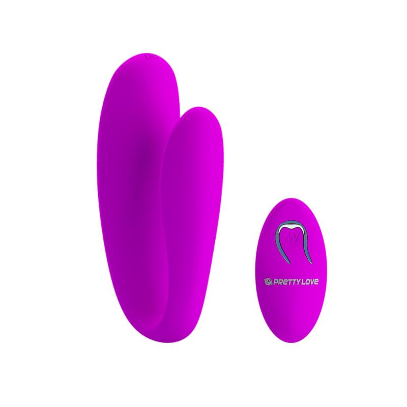 Pink Remote Control Couples Stimulator