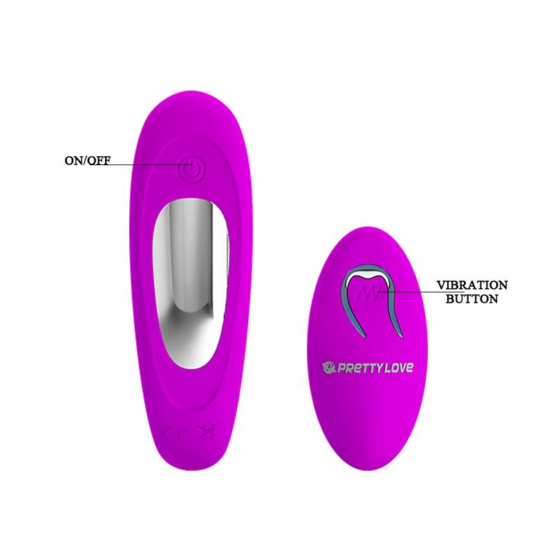 Pink Remote Control Couples Stimulator