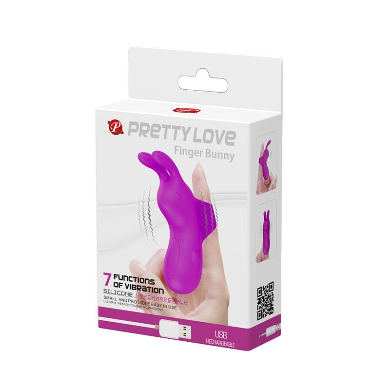 Finger Bunny USB Silicone Stimulator