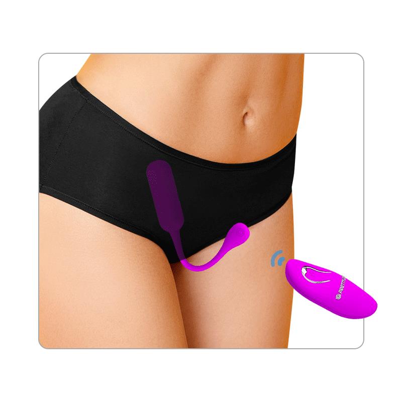 Lechies USB-Vibrationsei mit Fernbedienung