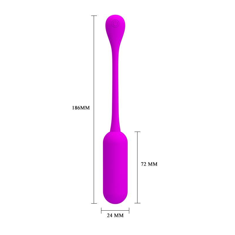 Lechies USB-Vibrationsei mit Fernbedienung