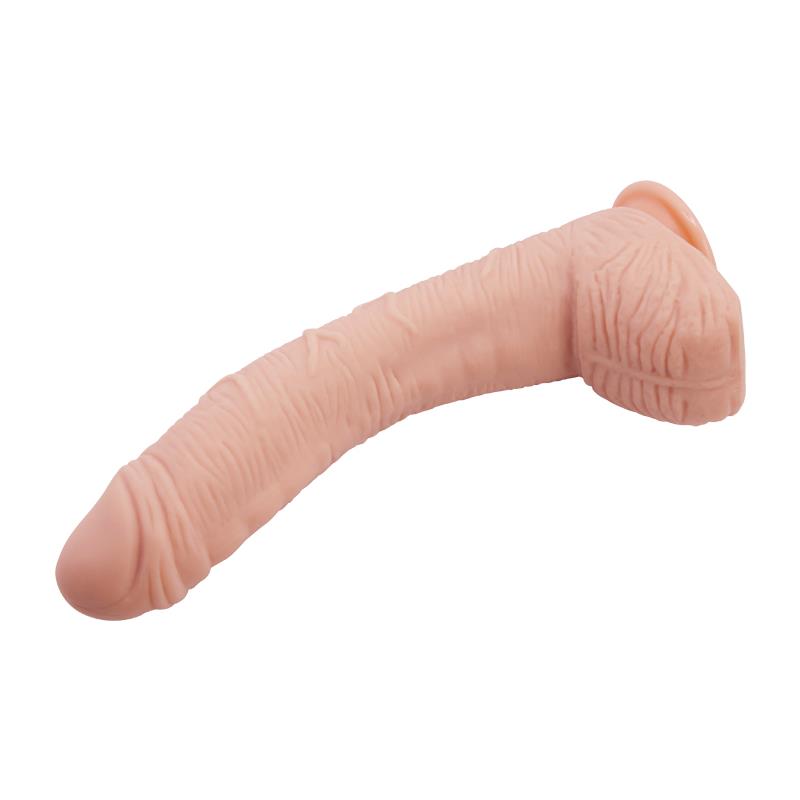 Alex Dildo mit G-Punkt Hoden mit natürlichem Saugnapf