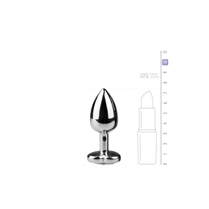 Aluminum Plug No. 2 - Silver/Clear