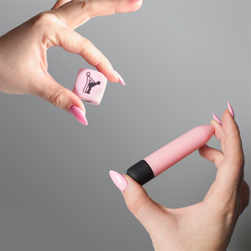 Sensual Feelings Vibrating Bullet and Position Dice Kit