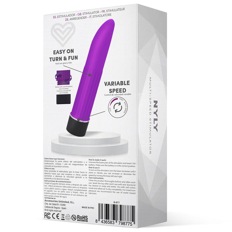 Nyly Lila Multi-Speed-Stimulator