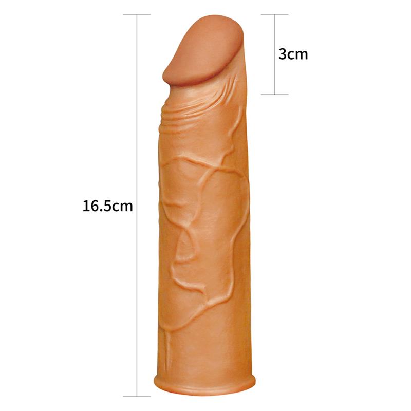 Funda para el Pene Pleasure X Tender Marrón