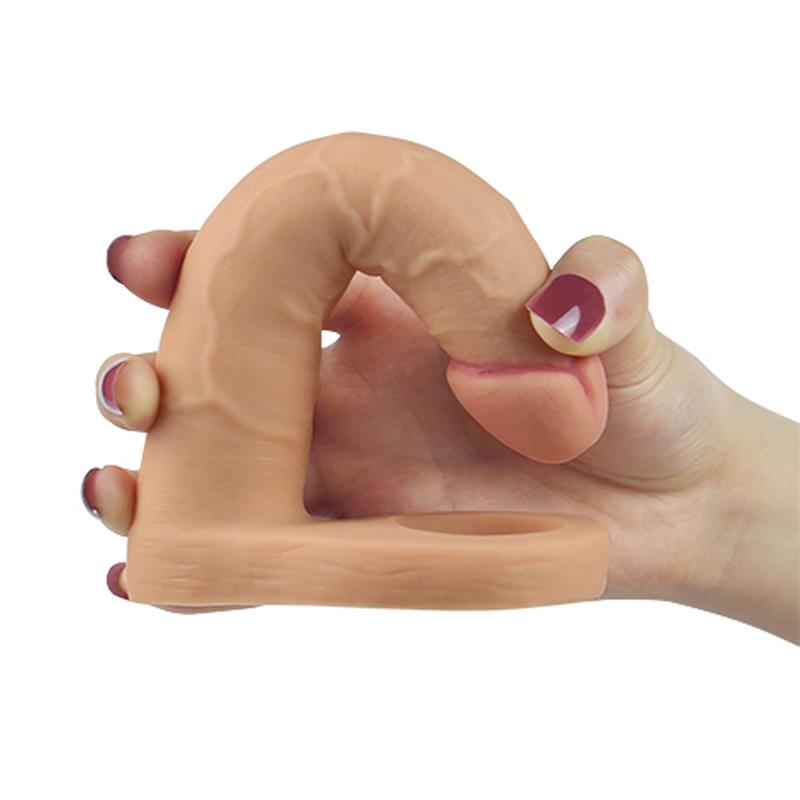 Dildo The Ultra Soft Double 6.25 Natural