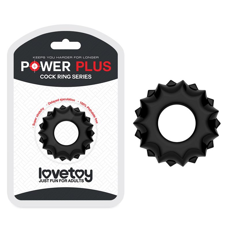 Power Plus Schwarzer Penisring