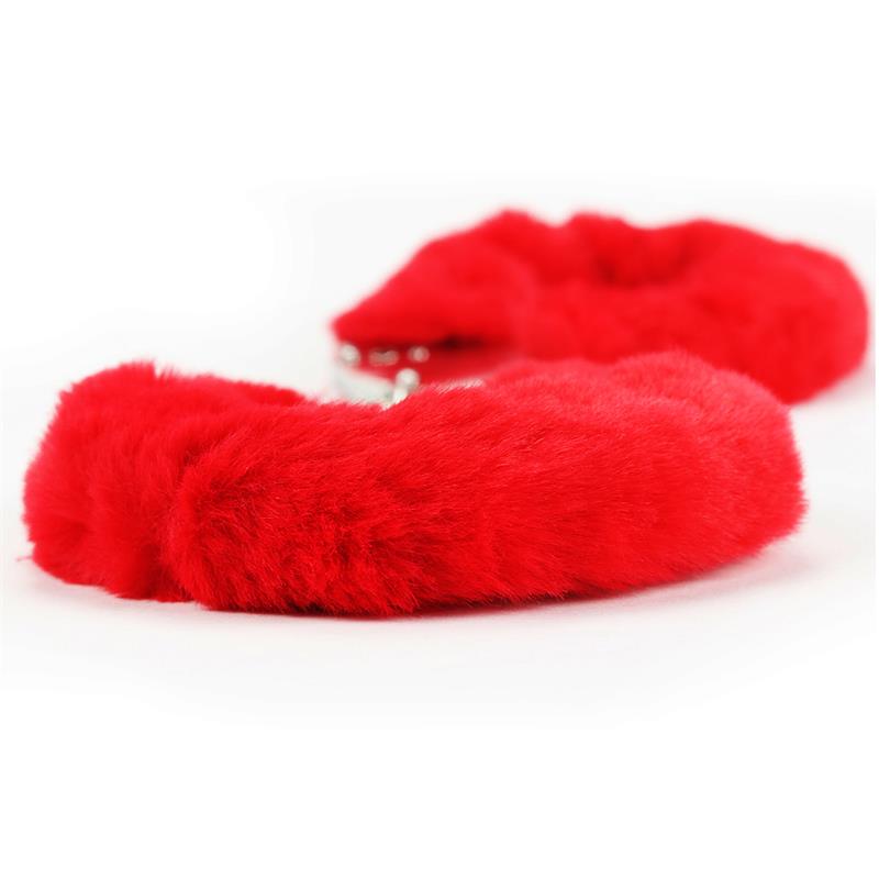 Esposas Metálicas con Pelo Rojo