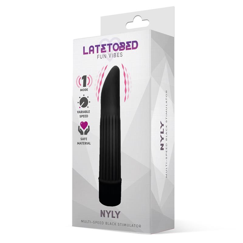 Nyly Multi-Speed-Stimulator Schwarz