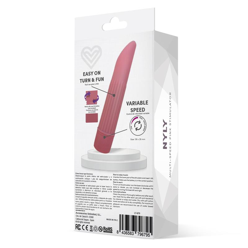 Nyly Multi-Speed-Stimulator Pink