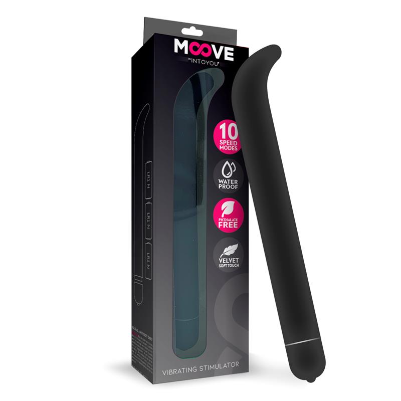 G-Spot Vibrator Stimulator 10 Functions Black
