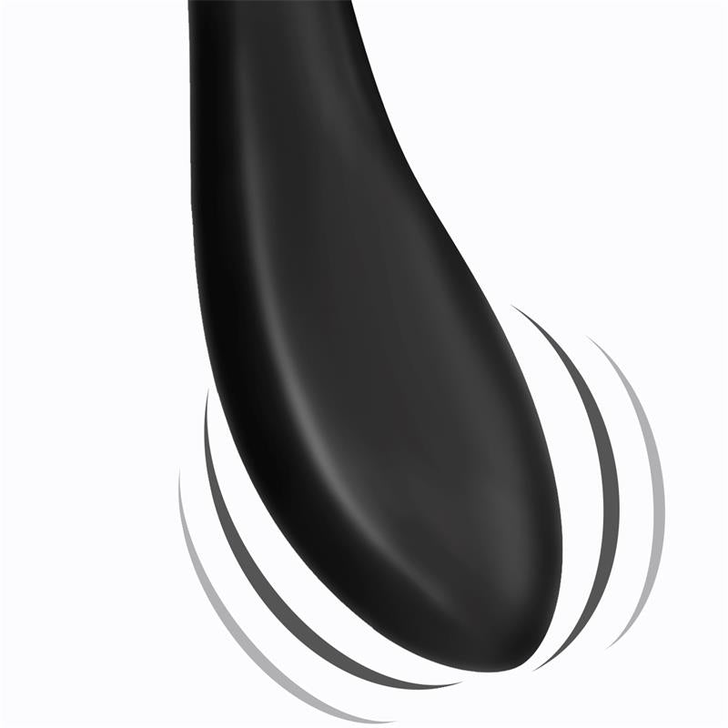 Pulsar Vibrator mit Pulsation und Gelenkskelett Silikon USB