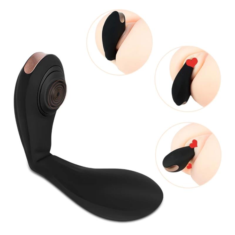 Pulsar Vibrator mit Pulsation und Gelenkskelett Silikon USB