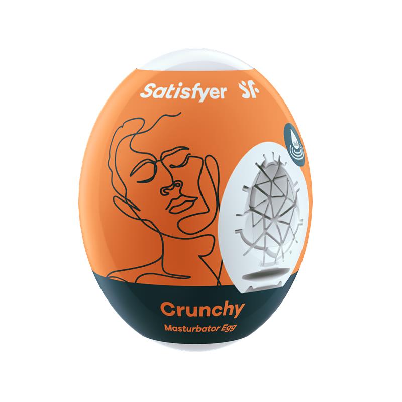 Crunchy Hydro-Active Masturbator-Ei-Einheit