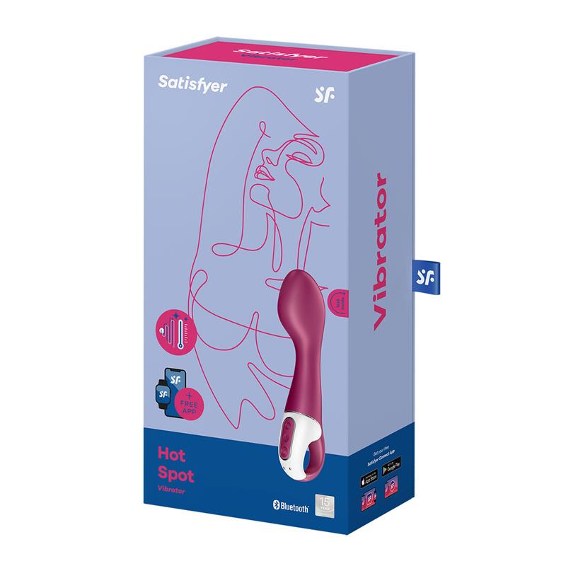 Hot Spot Vibrator mit Wärmefunktion G-Punkt USB
