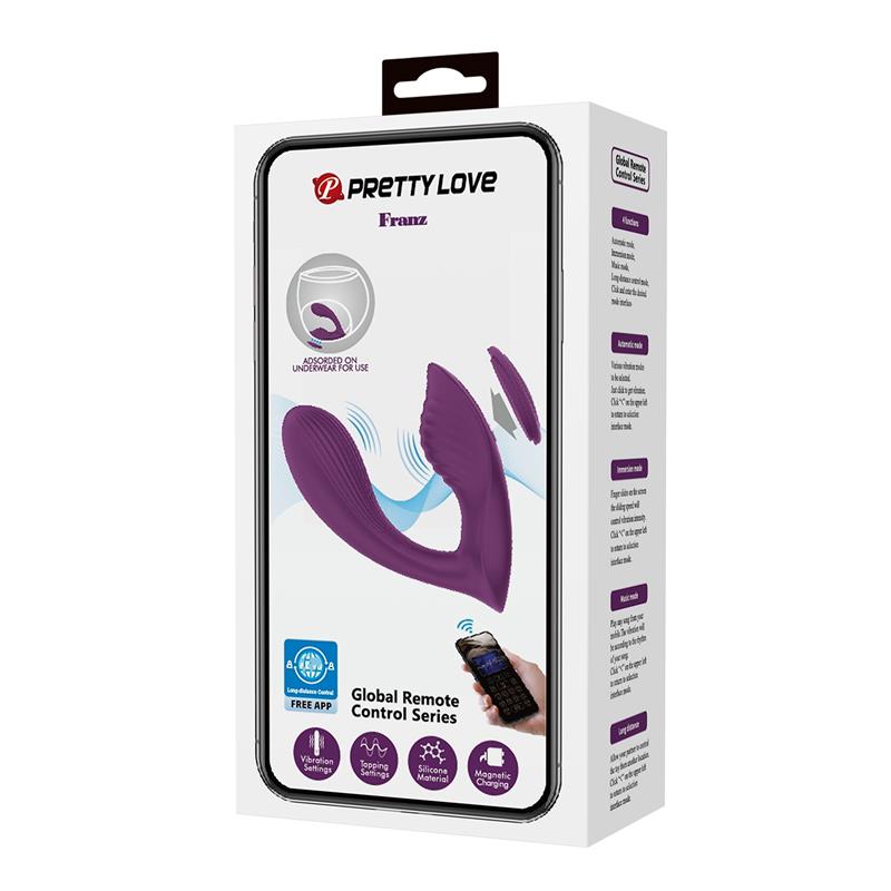 Franz Vibrador con Estimulador de Braguita y APP