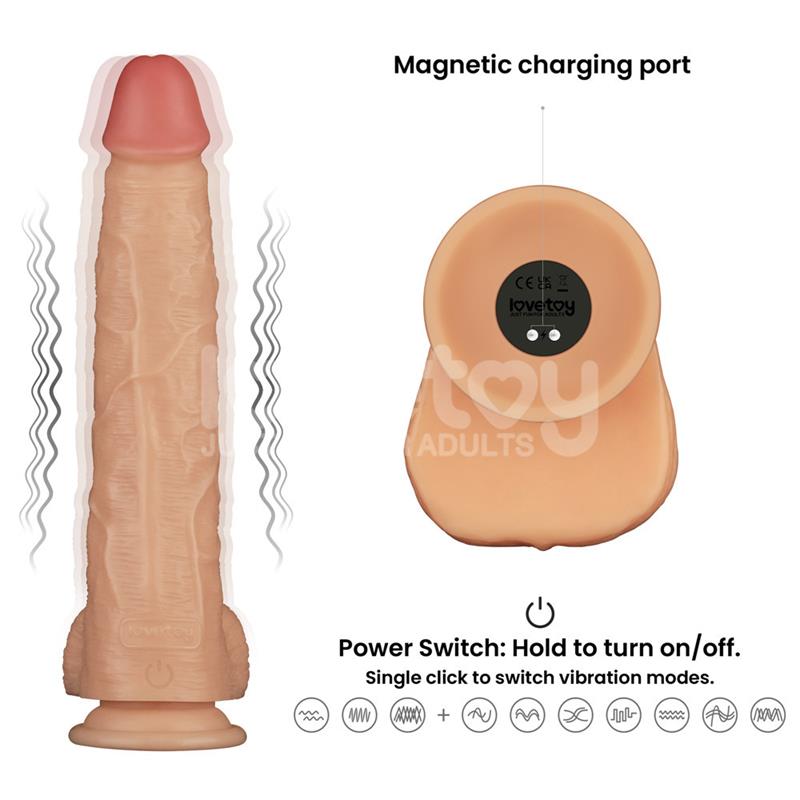 Power Basics Dildo con Vibracion 11
