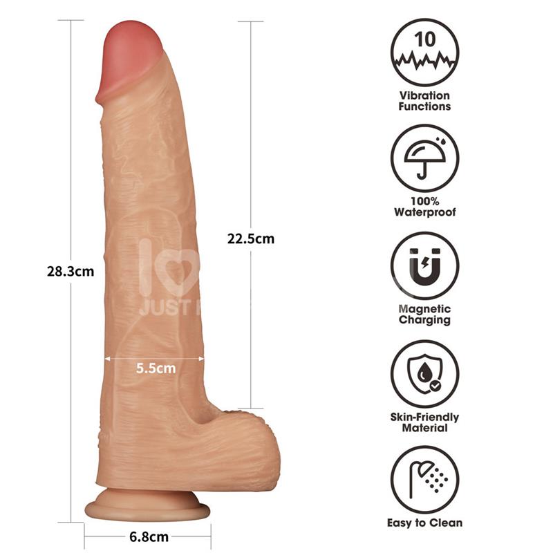 Power Basics Dildo con Vibracion 11