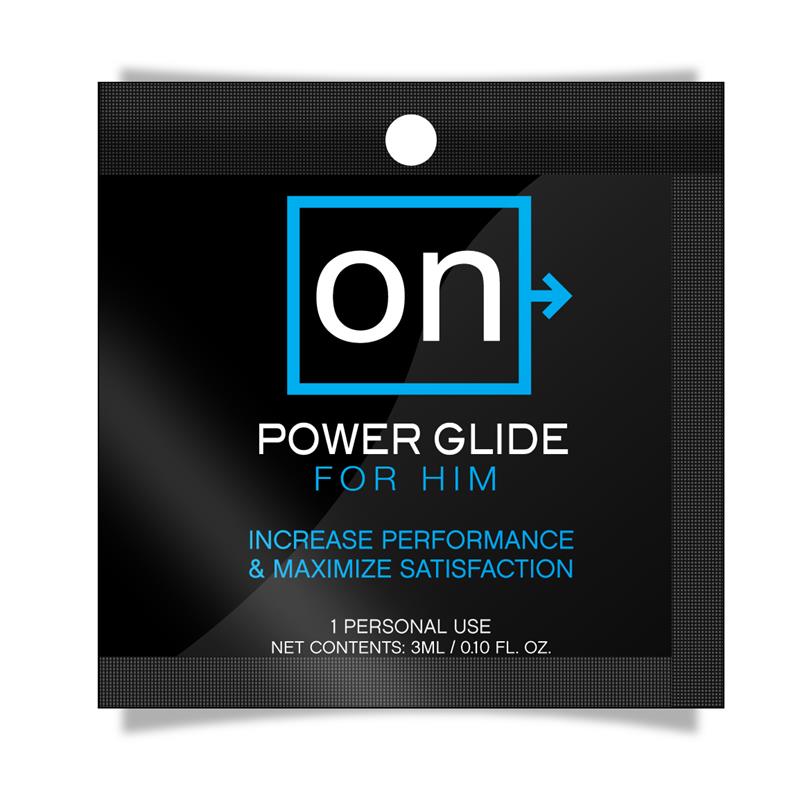 ON Power Glide Potenzmittel für Männer, Einzeldosis 3 ml