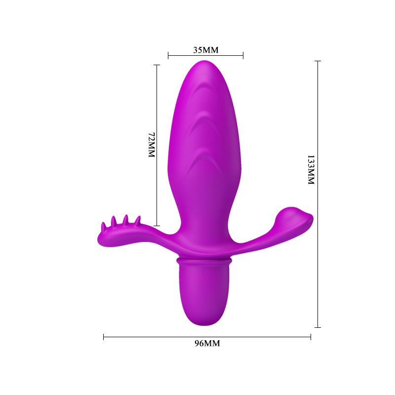 Plur Anal Vibrator Fitch Purple