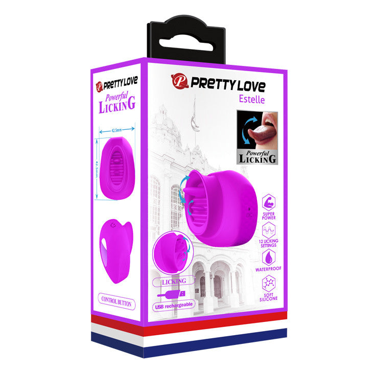 Estelle Purple USB Tongue Stimulator