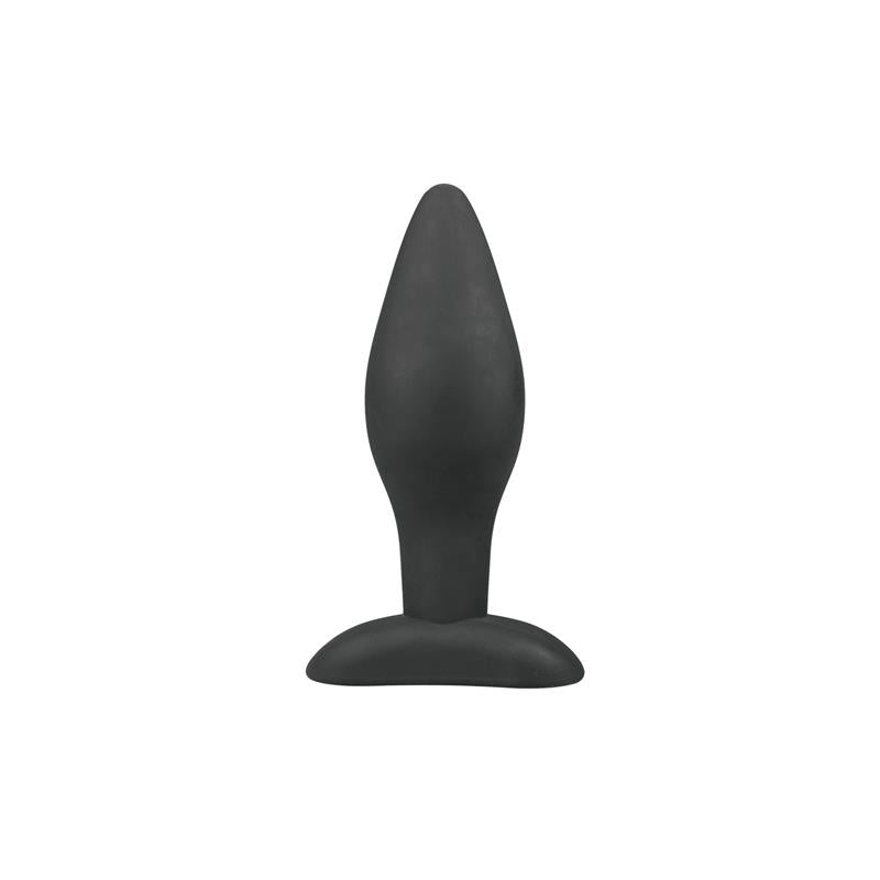 Großer Silikon-Plug - Schwarz