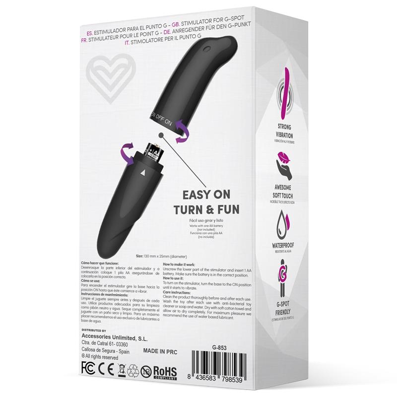 Morton Easy Quick Stimulator Schwarz