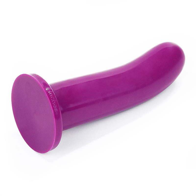 Holy Dong 6 Purple Liquid Silicone Stimulator
