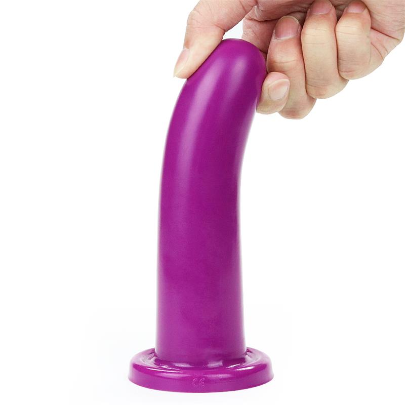 Holy Dong 6 Purple Liquid Silicone Stimulator
