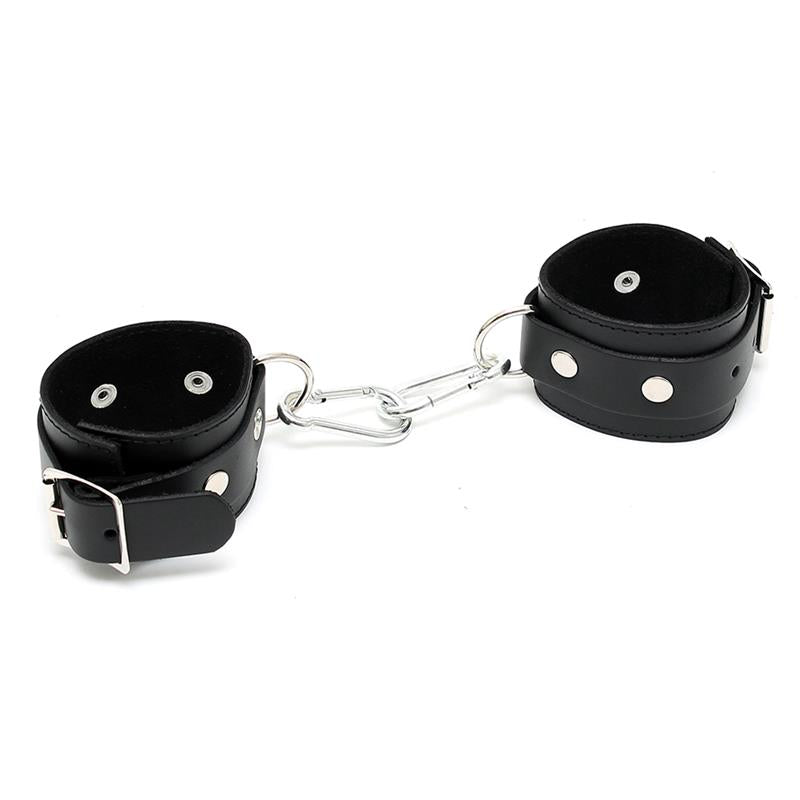 Rimba Bondage Play Verstellbare Lederhandschellen