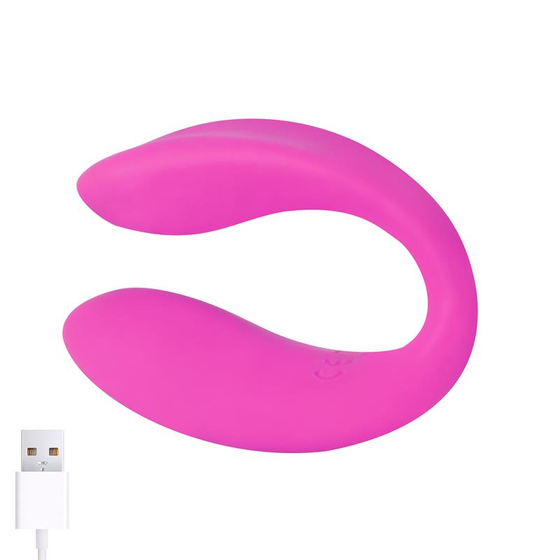 Roomie Vibrator für Paare Flüssigsilikon Unibody Fernbedienung USB