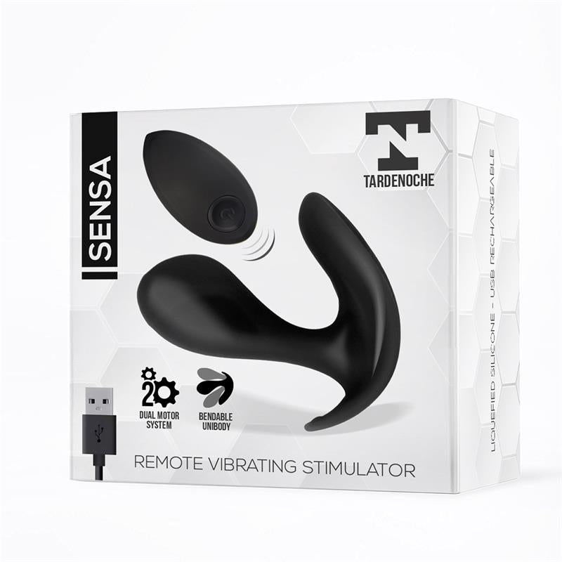 Sensa Fernbedienungsstimulator USB Flüssigsilikon Schwarz