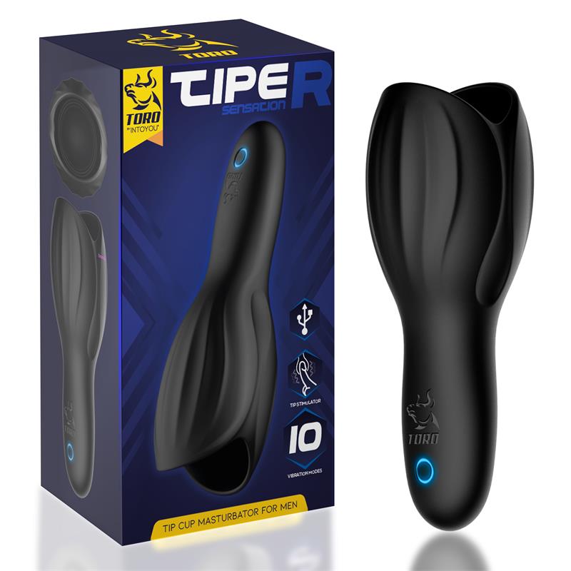 Tiper USB-Silikon-Penis-Masturbatorbecher
